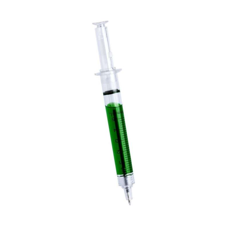 Syringe Design Blue Ink Pen - Ballpoint pen at wholesale prices