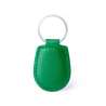 Vibrant Faux Leather Keychain - Multiple Colors - Plastic keychains at wholesale prices