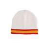 Blue and White Double-Layer Cotton Beanie - Ski accessory at wholesale prices