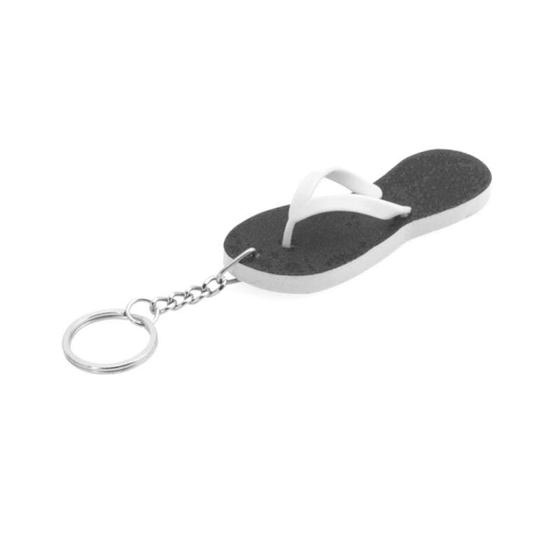 EVA Tong-Shaped Keychain in Assorted Colors at wholesale prices - Plastic keychains at wholesale prices