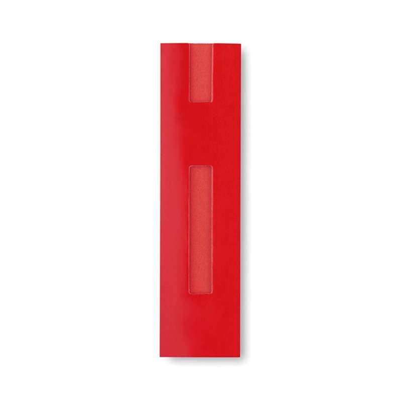 Robust Cardboard Pen Case with Window - Case at wholesale prices