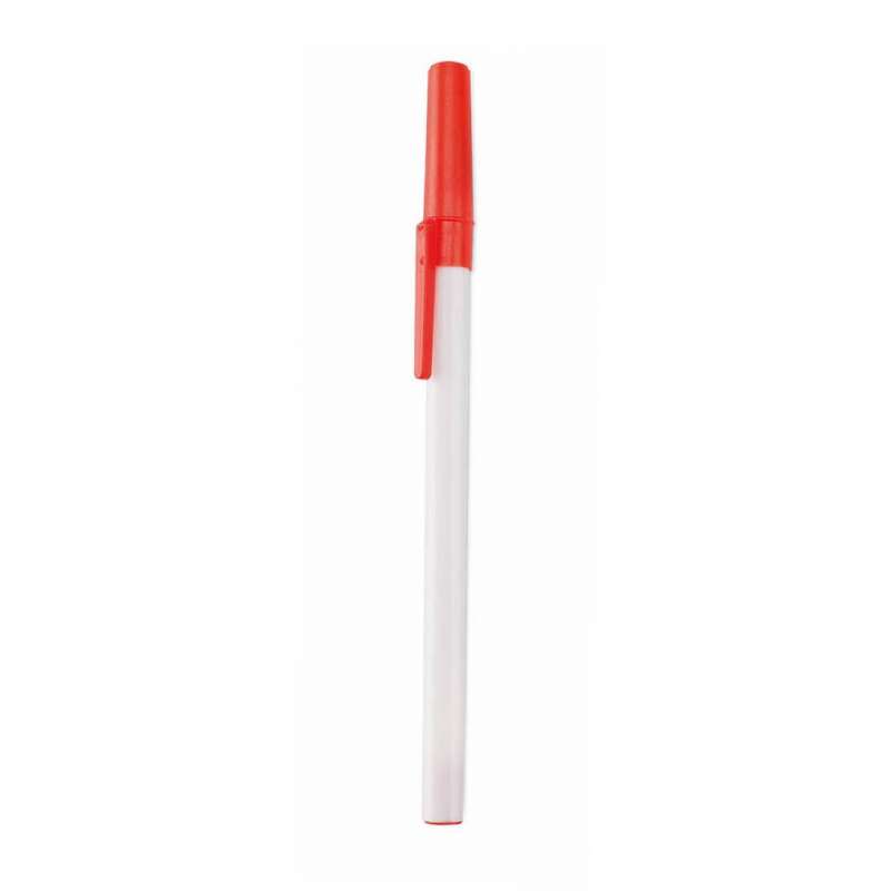 Caneta Bicolor Clássica com Tampo Translúcido - Caneta a preço grossista