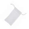 White Polyester Soft Sunglasses Case - Glasses case at wholesale prices