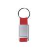 Colorful Polyester Ribbon Keychain with Metal Tag - Keychains at wholesale prices