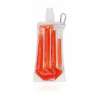 400ml Transparent Cooler Bottle with Carabiner - Bottle at wholesale prices