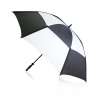 Bicolort Golfparaply 135 cm Vindskyddande - Golfaccessoar till grossistpris