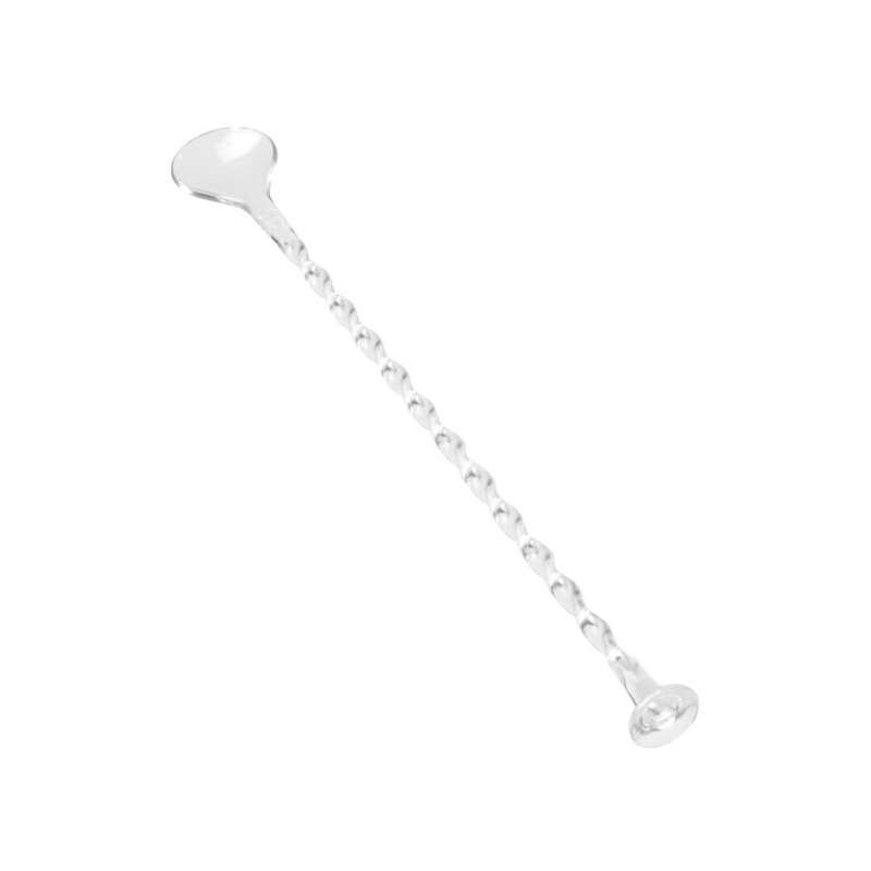 Agitador Espiral Transparente 21 cm a preço grossista - agitador de cocktail a preço grossista