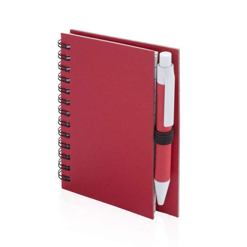 Spiral Notebook 11.7 x 8.6 cm with Pen - Notepad at wholesale prices