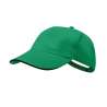 5-Panel Cotton Cap with Contrast Trim - Cap at wholesale prices