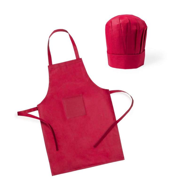 Child's Chef Apron and Hat Set 40x60cm at wholesale prices - Textiles at wholesale prices