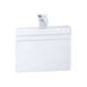 Horizontal and Vertical PVC Clip Badge - Business card holder at wholesale prices