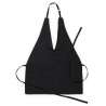 Elegant Adjustable Polyester Apron with Buttons - Professional clothing at wholesale prices