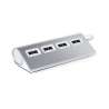 Port USB Bicolore in Alluminio con 4 Porte - Hub a prezzi all'ingrosso Port USB Bicolore in Alluminio con 4 Porte - Hub a prezzi all'ingrosso