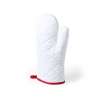 Manopla de cocina 28 x 18 cm blanca - Guante de cocina a precios de mayorista Manopla de cocina 28 x 18 cm blanca - Guante de cocina a precios de mayorista