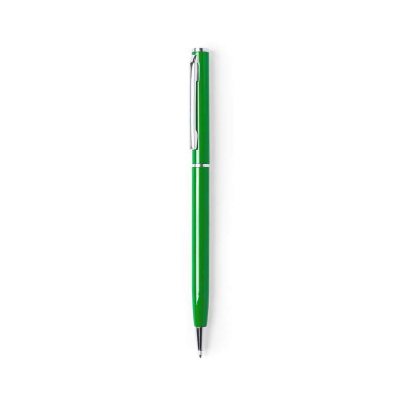 Aluminum Twist Pen with Chrome Accents - Ballpoint pen at wholesale prices