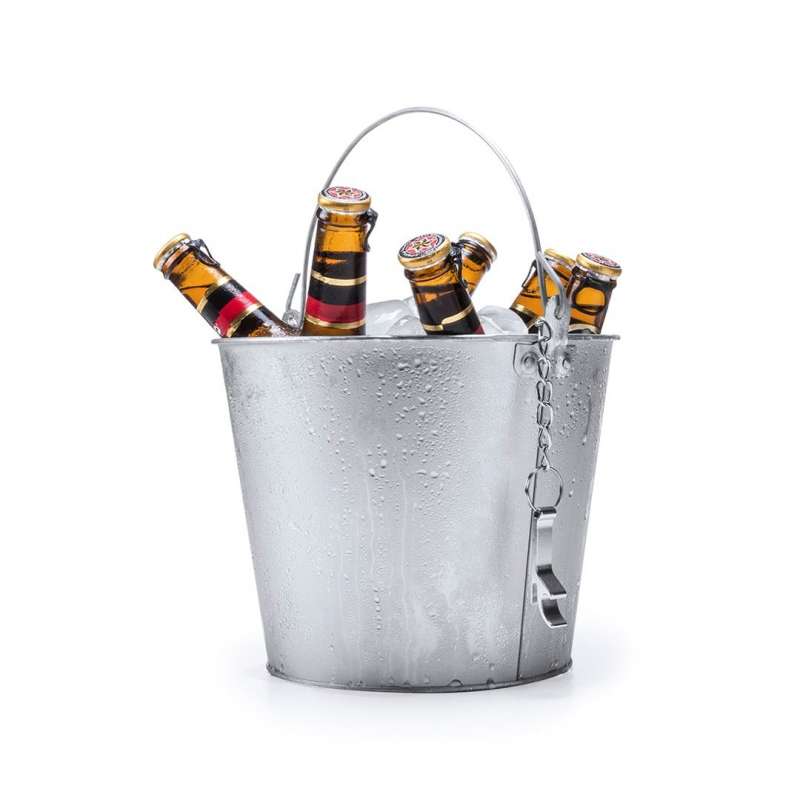 6L Metal Bucket with Bottle Opener - Bottle opener at wholesale prices
