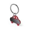 Bicolor Car-Shaped Stainless Steel Keychain - Keychains at wholesale prices