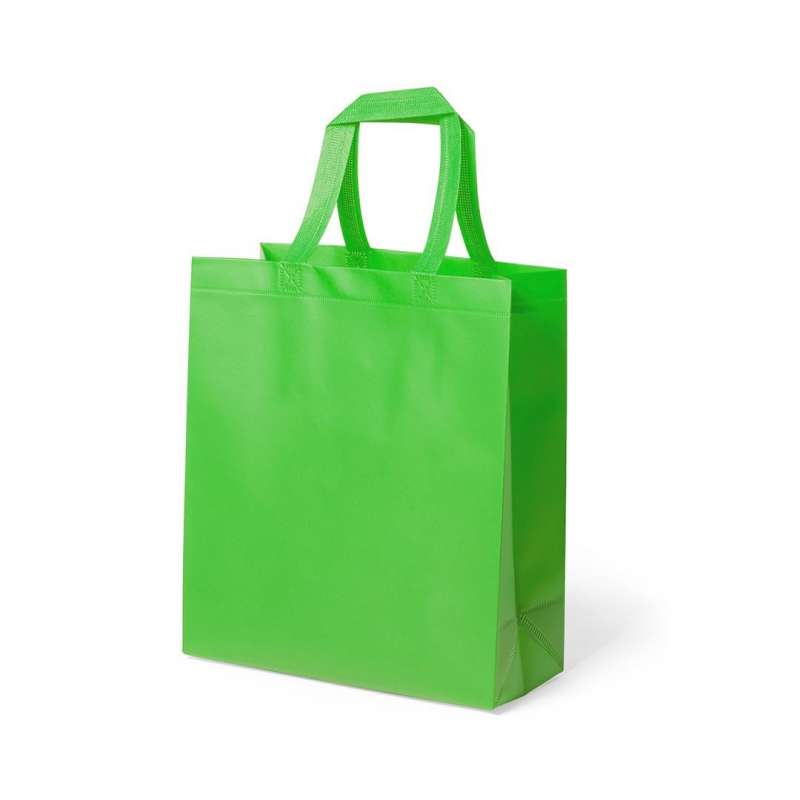 Non-vävd shoppingväska 110 g, 35 cm handtag - Shoppingväska till grossistpris
