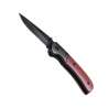 Coltello pieghevole grande con lama nera - Coltello tascabile a prezzi all'ingrosso