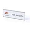 Badge in alluminio anodizzato 5x7 cm - Distintivo a prezzi all'ingrosso