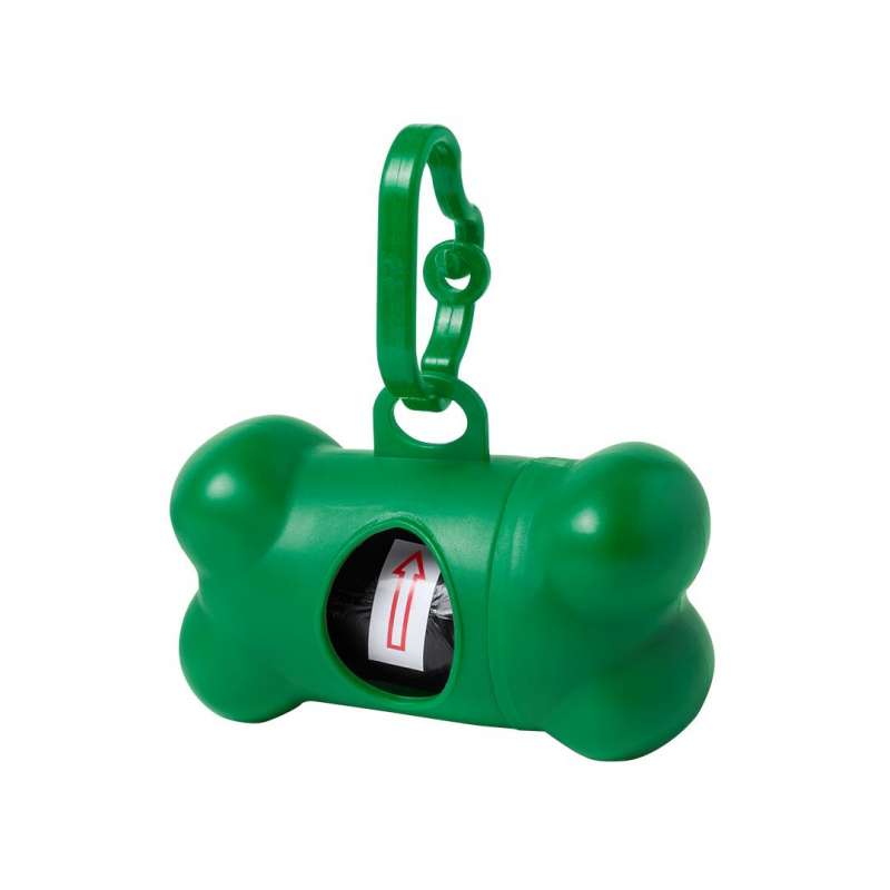 Bone-Shaped Pet Waste Bag Dispenser with 15 Bags - Various bags at wholesale prices