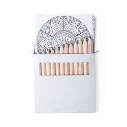 Kleurset Mandala 12 Crayons...