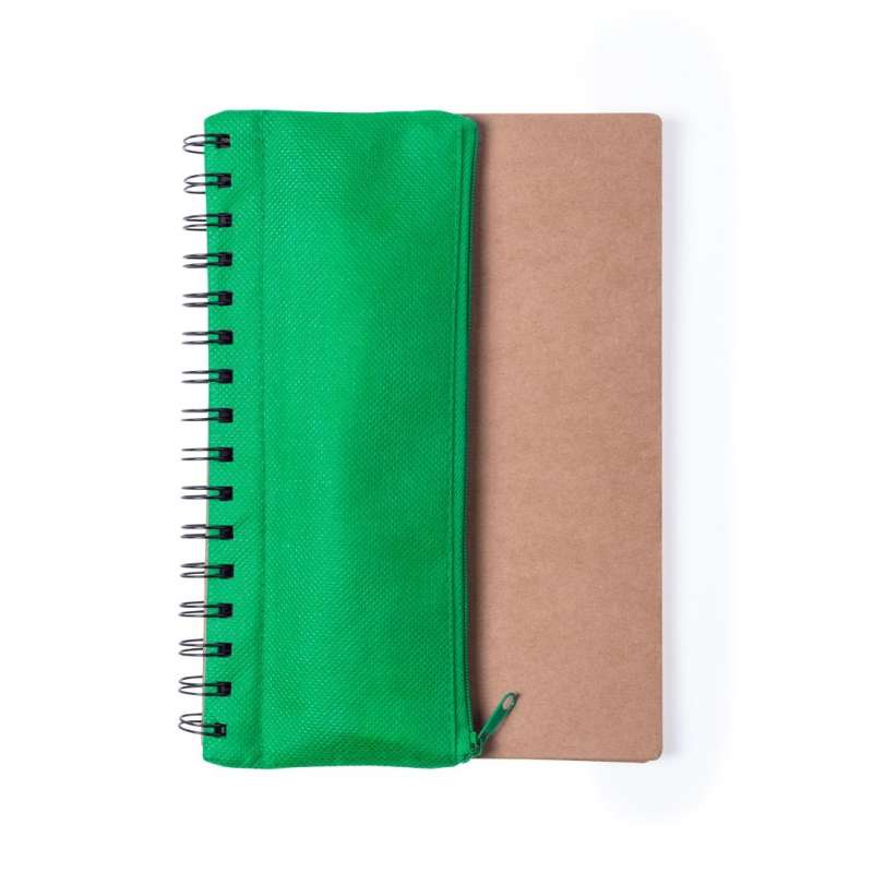 Cahier à spirales avec couverture au toucher à prix de gros - Bloc-notes à prix grossiste