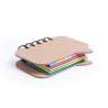 Spiral Sticky Note Pad with Bookmark Tags - Sticky note at wholesale prices