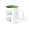 Tazza in ceramica 350 ml bianca e colorata - Tazza a prezzi all'ingrosso