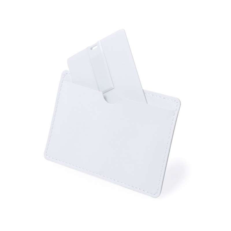 16GB White Credit Card USB Drive - USB flash drive at wholesale prices
