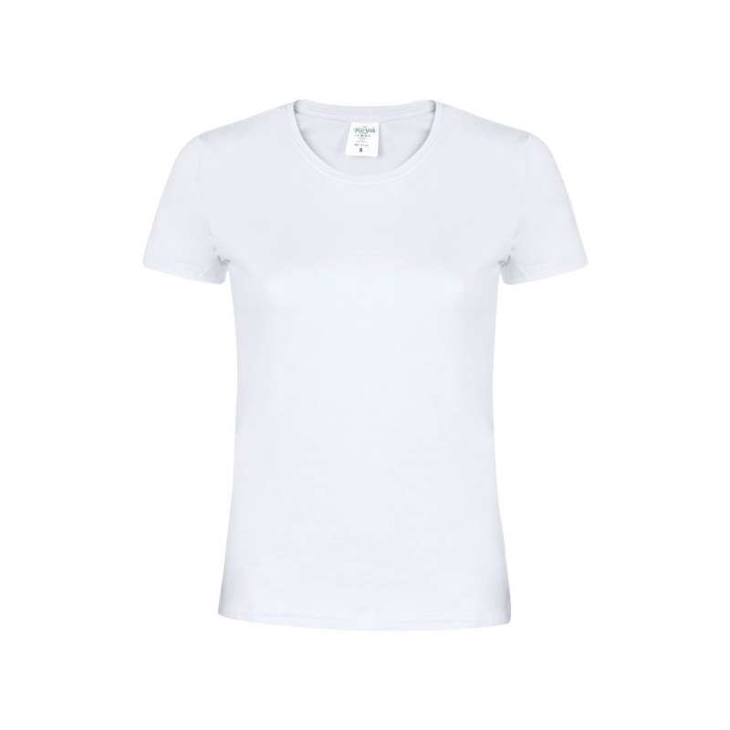 T-shirt Dam 180g/m² Vit Bomull till grossistpris - T-shirt till grossistpris