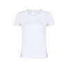 T-shirt Dam 180g/m² Vit Bomull - T-shirt till grossistpris