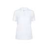 Women's White Cotton Pique Polo 180g - Women's polo at wholesale prices