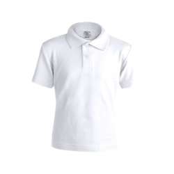 White Children's Pique Polo...