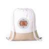 Zaino in juta e cotone 43x34 cm - Zaino a prezzi all'ingrosso