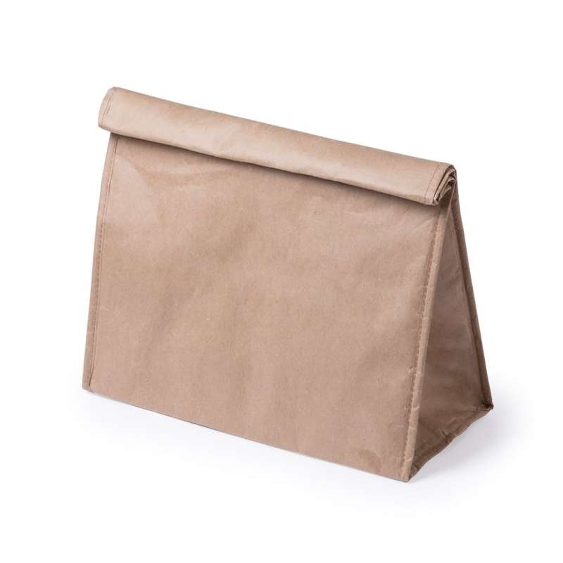 Insulated Paper Bag with Velcro Closure, 2.6L - Insulated bag at wholesale prices