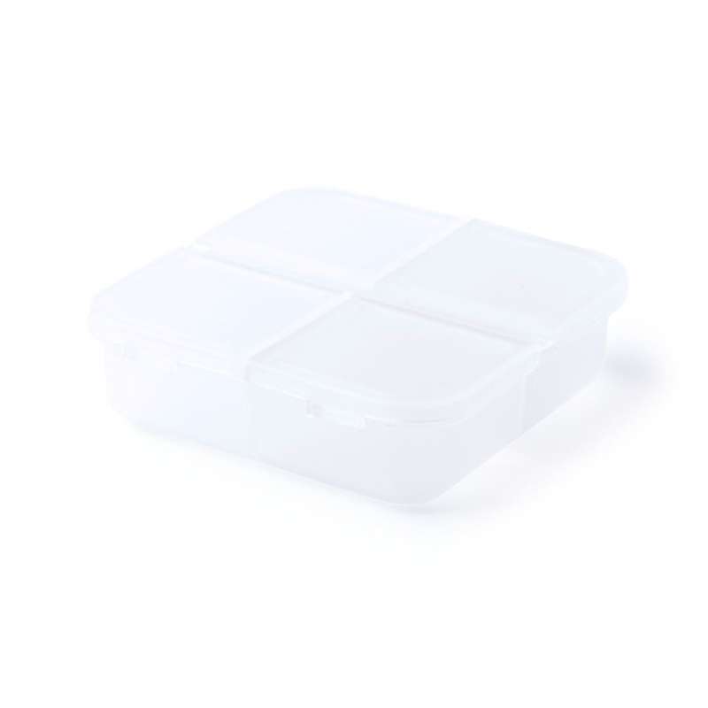 Translucent 4-Compartment BPA-Free Pill Organizer - Pill organizer at wholesale prices