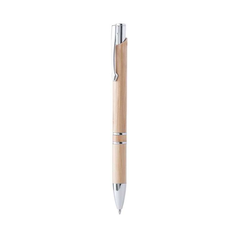 Bamboo pen 1 mm, svart bläck 800m - Kugghandsspenna till grossistpris