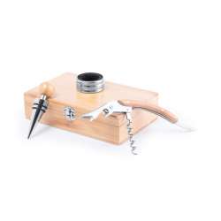 Elegant Bamboo Wine Set...