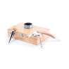 Elegant Bamboo Wine Set with Corkscrew - Wine set at wholesale prices