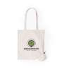 Natural White Cotton Foldable Tote Bag - Shopping bag at wholesale prices