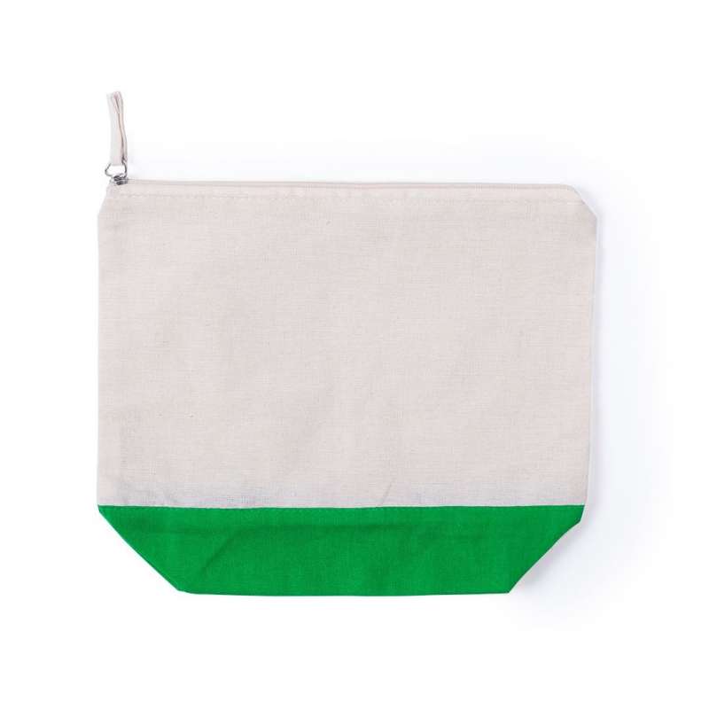 Necessaire Bicolore in Cotone 140g/m2 a prezzi all'ingrosso - Trousse da toilette a prezzi all'ingrosso