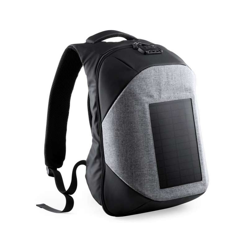 1200D Waterproof Solar Backpack with USB Port - Backpack at wholesale prices