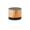 Compact Bamboo Bluetooth Speaker with FM Radio - Phone Accessories at wholesale prices