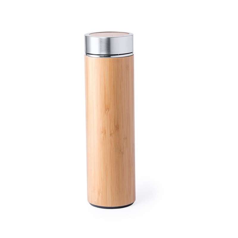 500ml Bamboo Insulated Water Bottle - Water bottle at wholesale prices