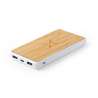 8000mAh Bamboo Wood Wireless Power Bank - Phone Accessories at wholesale prices