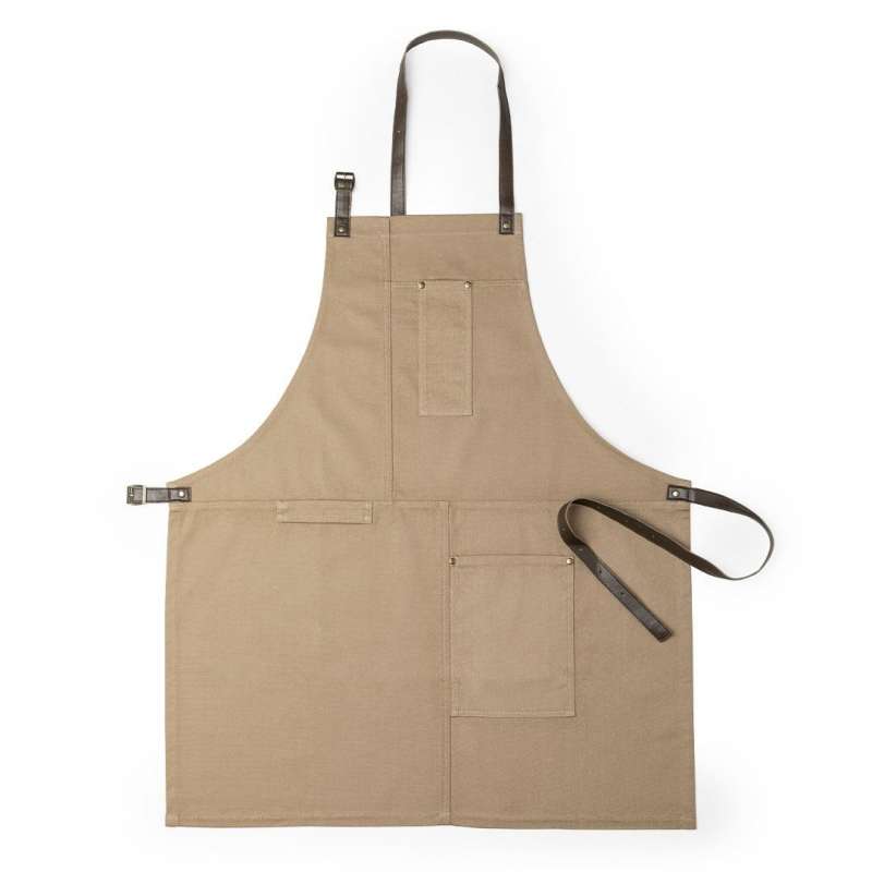 Avental de algodão 340g/m2 com bolsos - Têxtil a preço grossista