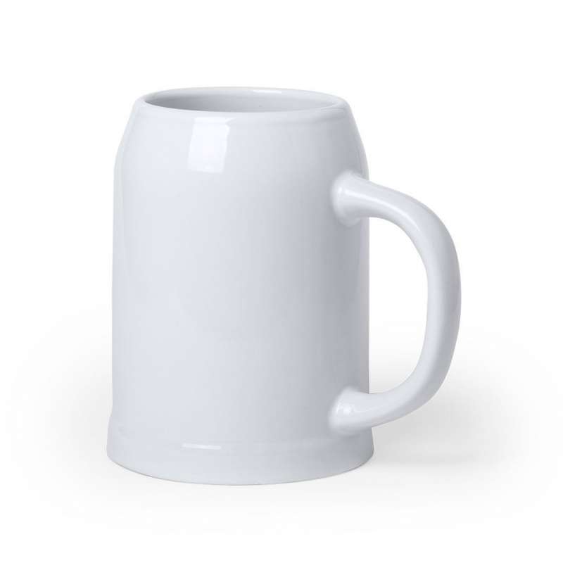 Vit keramisk ölsej 700ml till grossistpris - Ölglas till grossistpris