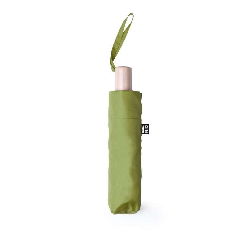 Ekologisk hopfällbar paraply 97 cm - Kompakt paraply till grossistpris
