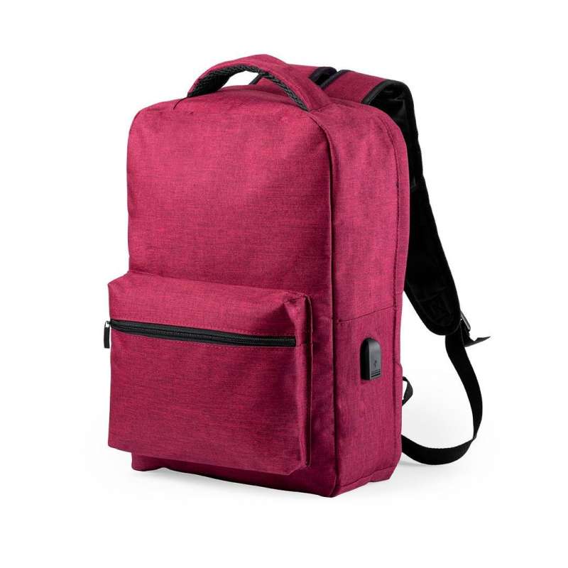 300D Anti-Theft Backpack with USB Port - Backpack at wholesale prices